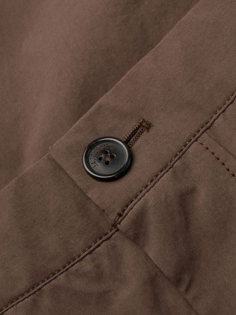 Brown Le Cargo Marrone Cotton Cargo Trousers