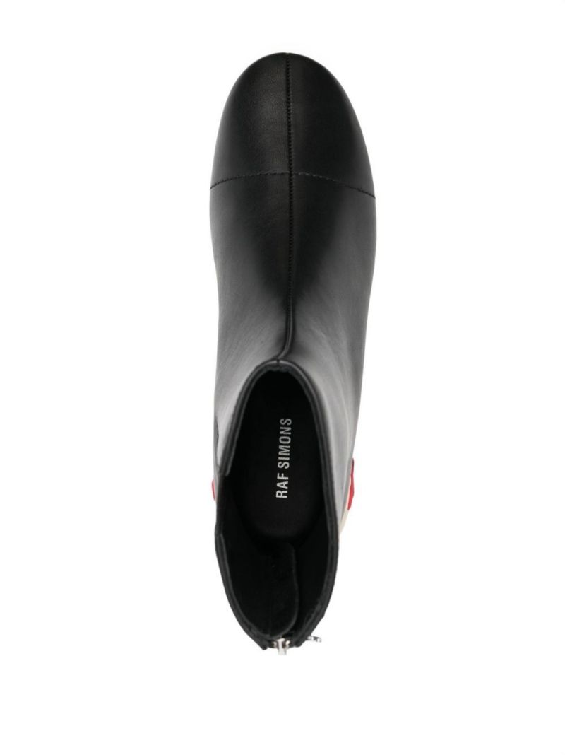 Black Solaris 45 Leather Ankle Boots