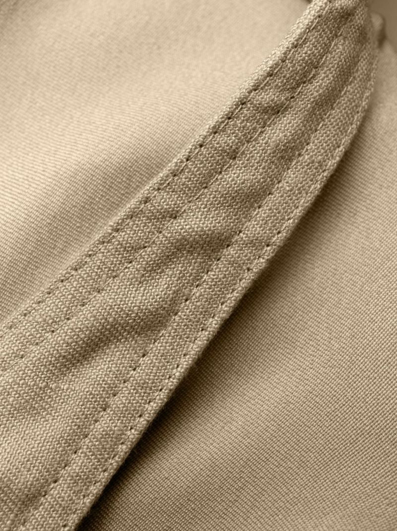Neutral La Robe Soffio Mini Dress