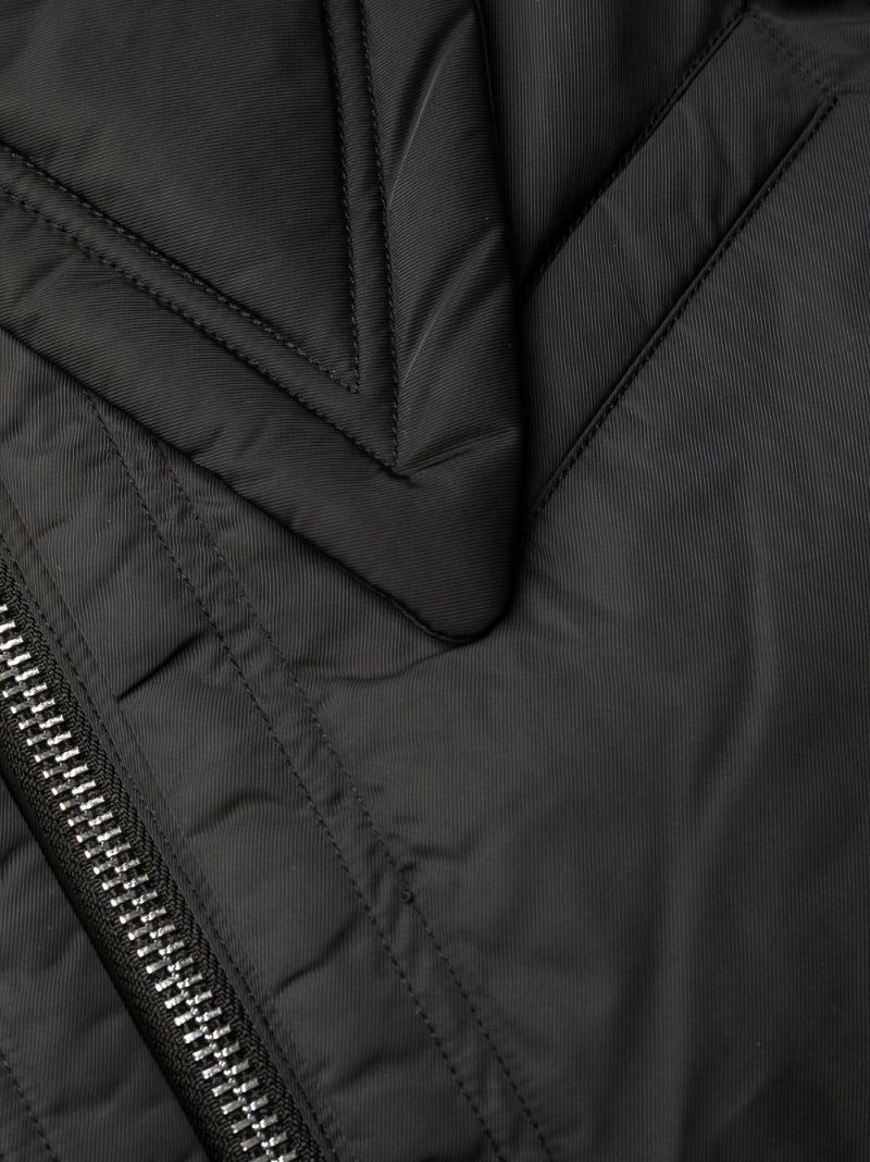 Black Belted Puffer Coat