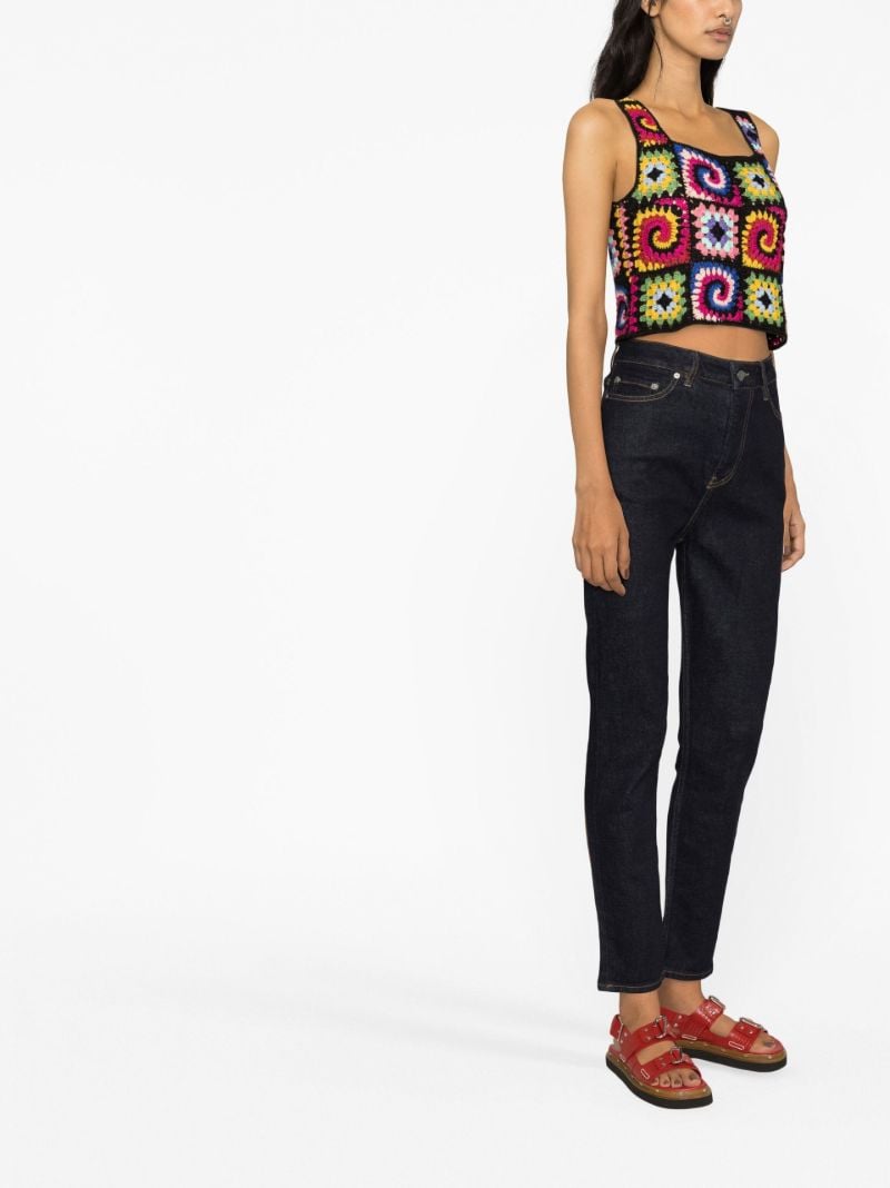 Blue Cutye High Waist Jeans