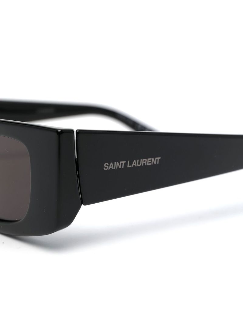 Black 553 Rectangular Sunglasses