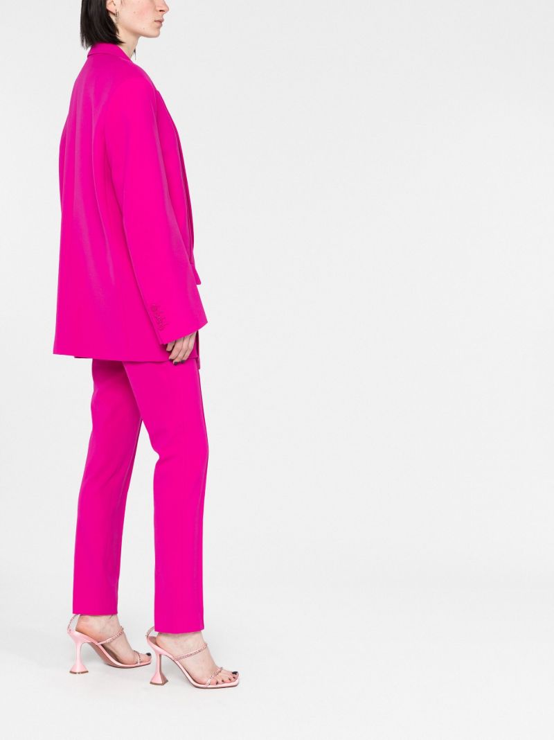 Pink Glen Single-breasted Blazer