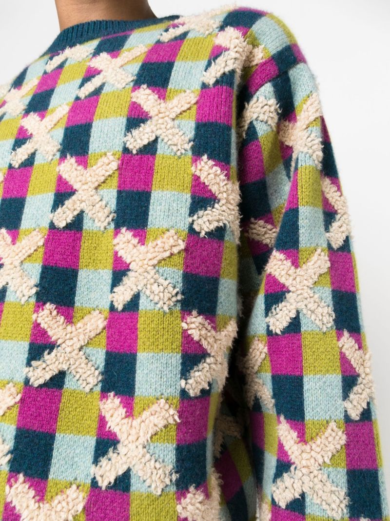 Blue Ex's Racing Cashmere Sweater