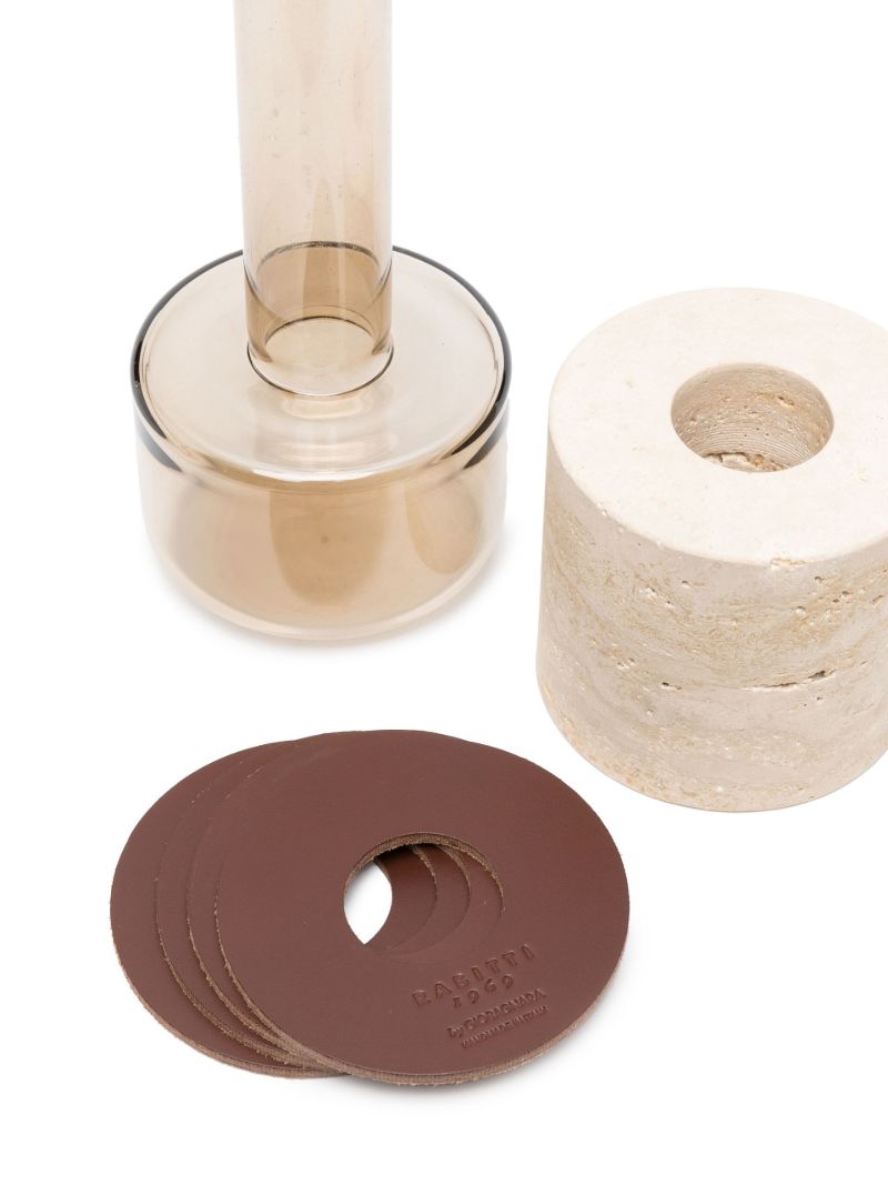 Neutral Cliff Stone Vase
