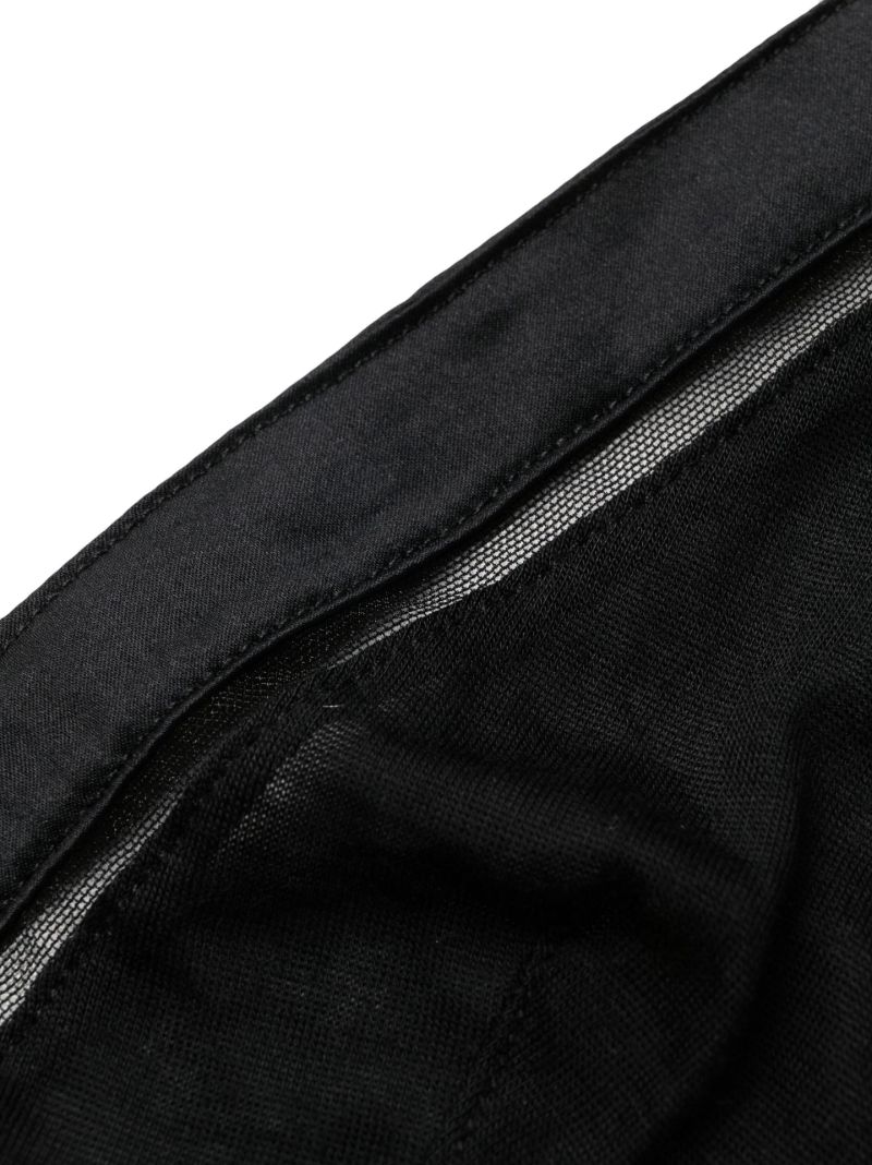 Black Soft Triangle Bra
