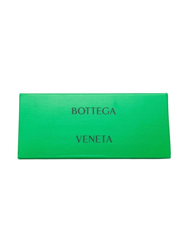 Green Aviator-style Sunglasses