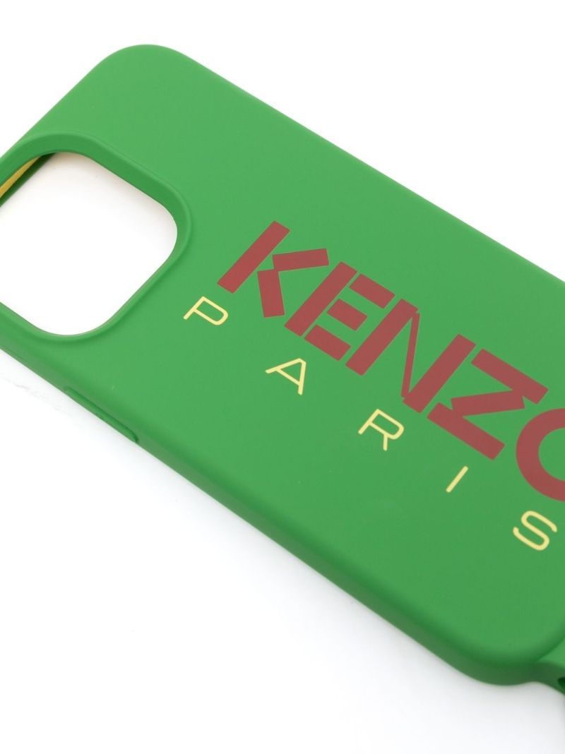 Green Logo Print Iphone 13 Pro Case