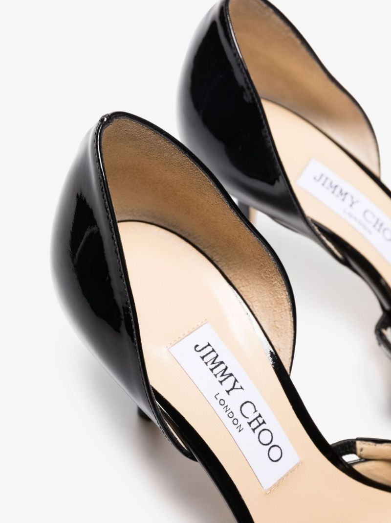 Black Aurelie 65 Patent Leather Pumps