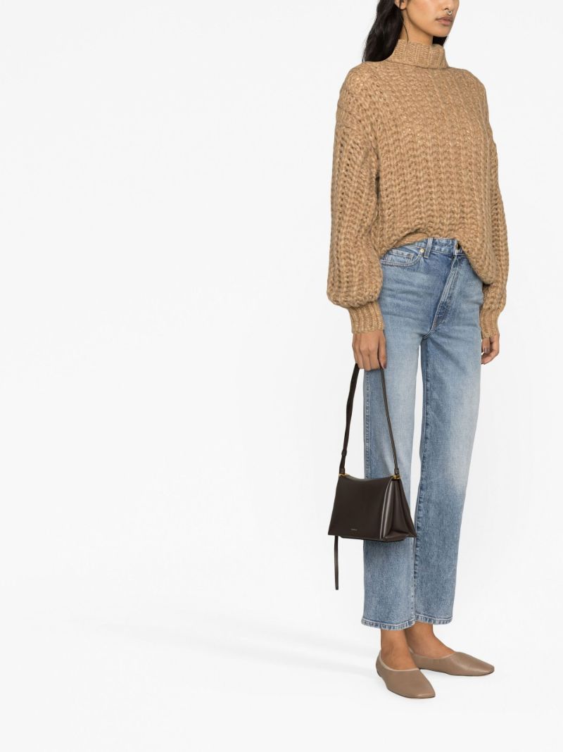 Neutral Iris Chunky Knit Sweater