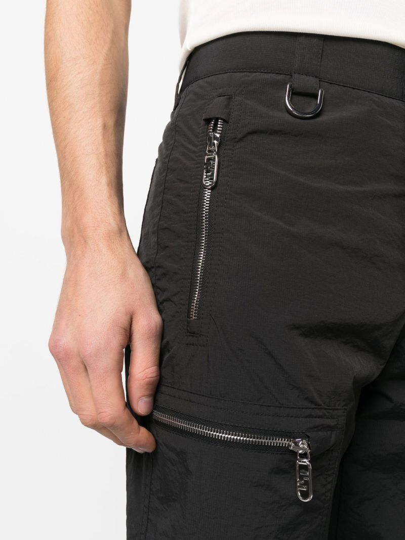 Black Straight-leg Trousers