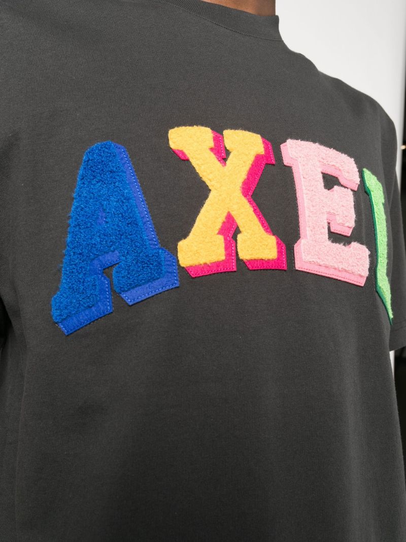 Grey Logo AppliquÃ_x0083_© T-shirt