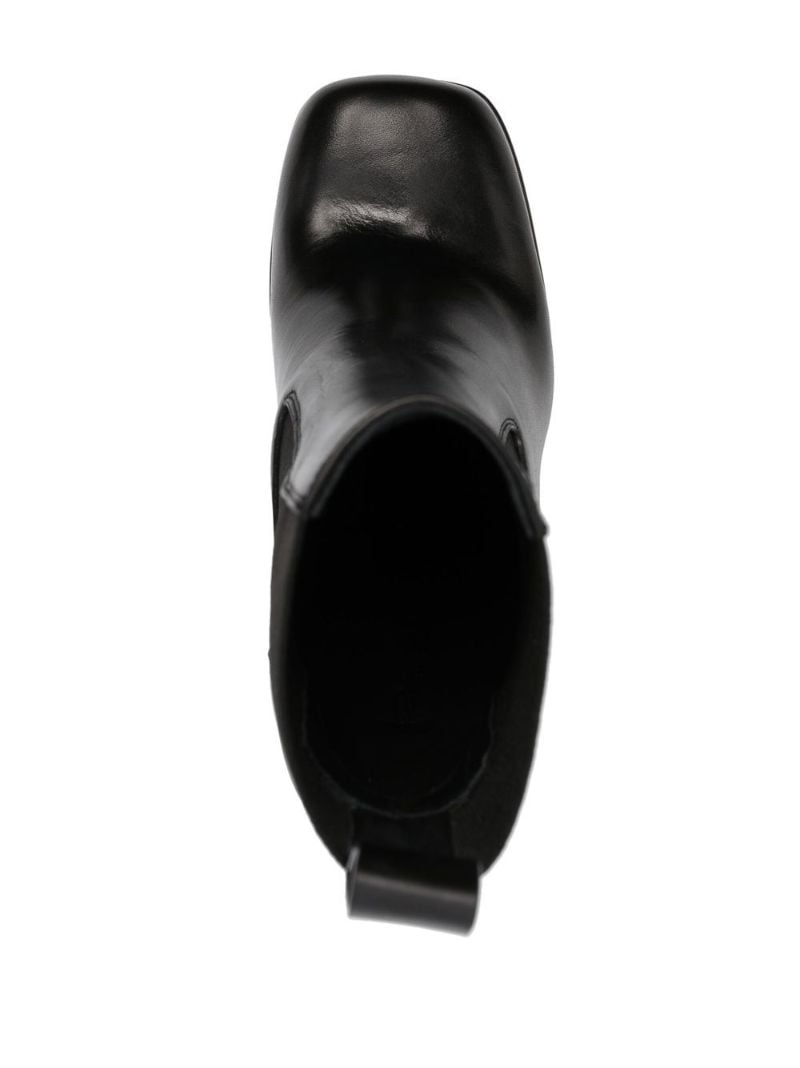 Black Beatle 180 Leather Boots
