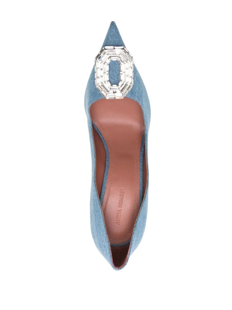 Blue Camelia 105 Pumps