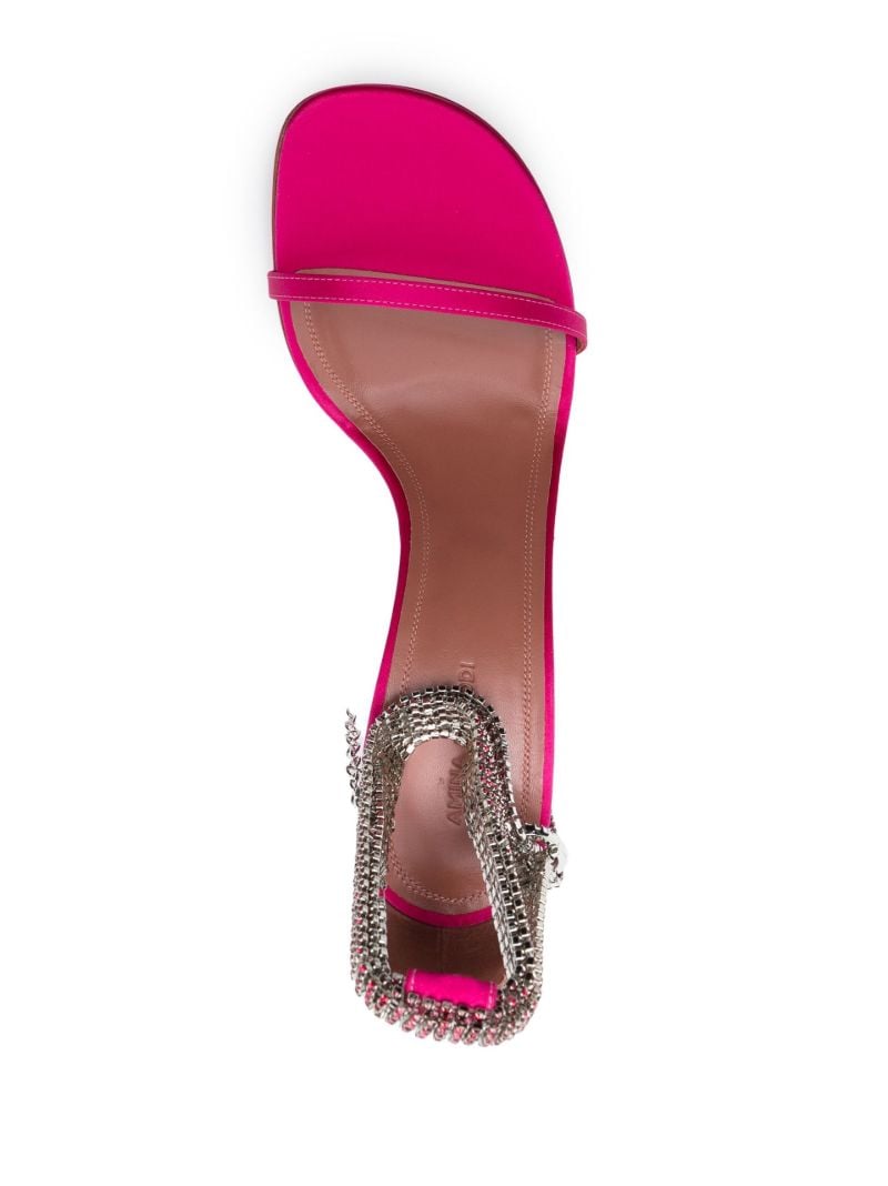 Pink Giorgia 95 Crystal Sandals