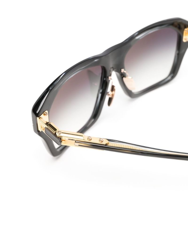 Black Grand-apx Square Sunglasses
