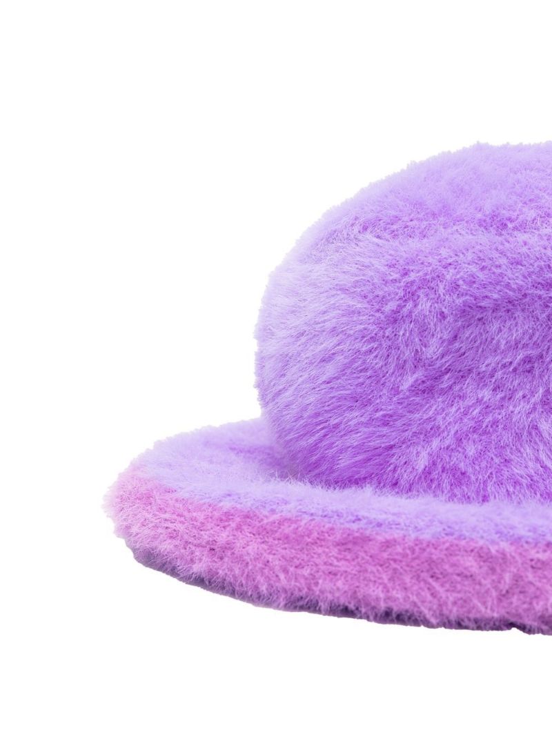 Purple Le Bob Neve Bucket Hat