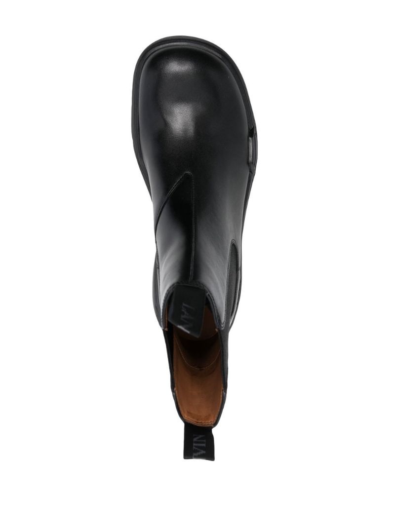 Black Flash-x Bold Chelsea Ankle Boots