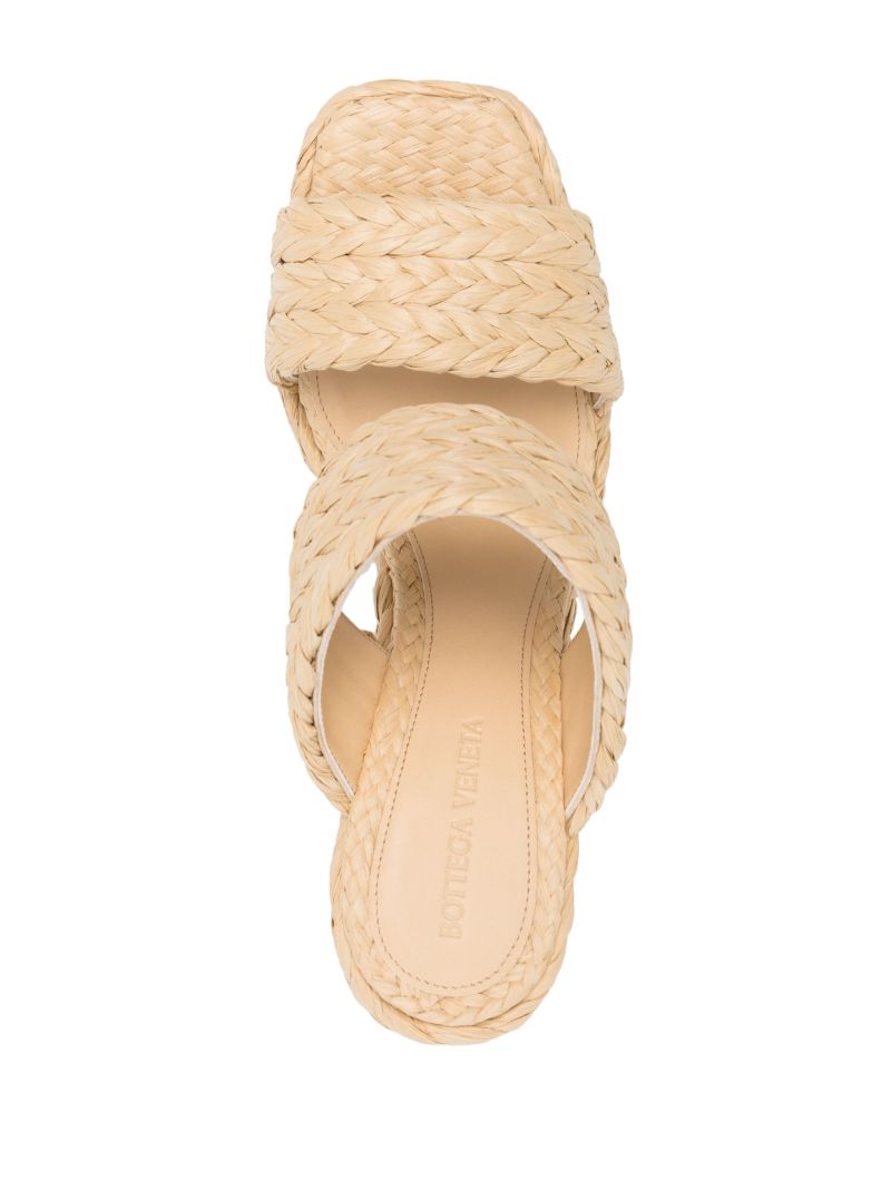 Neutral 120 Trinity Raffia Sandals