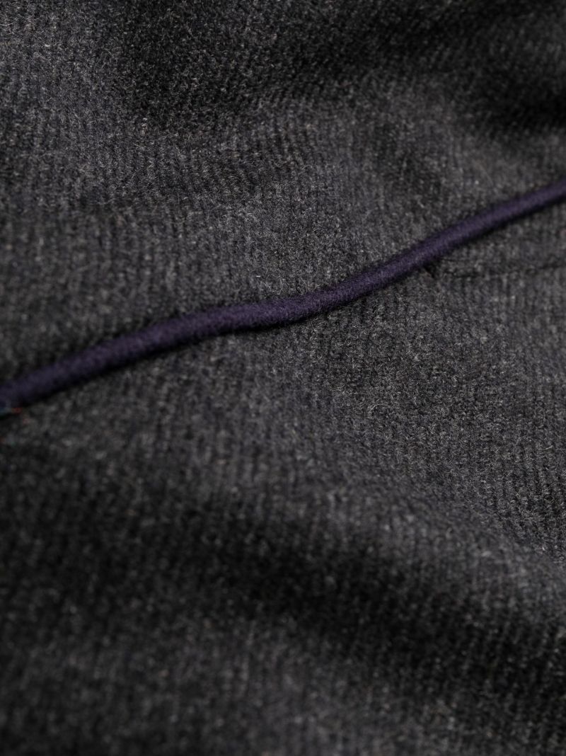 Grey Cashmere Tailored Trousers