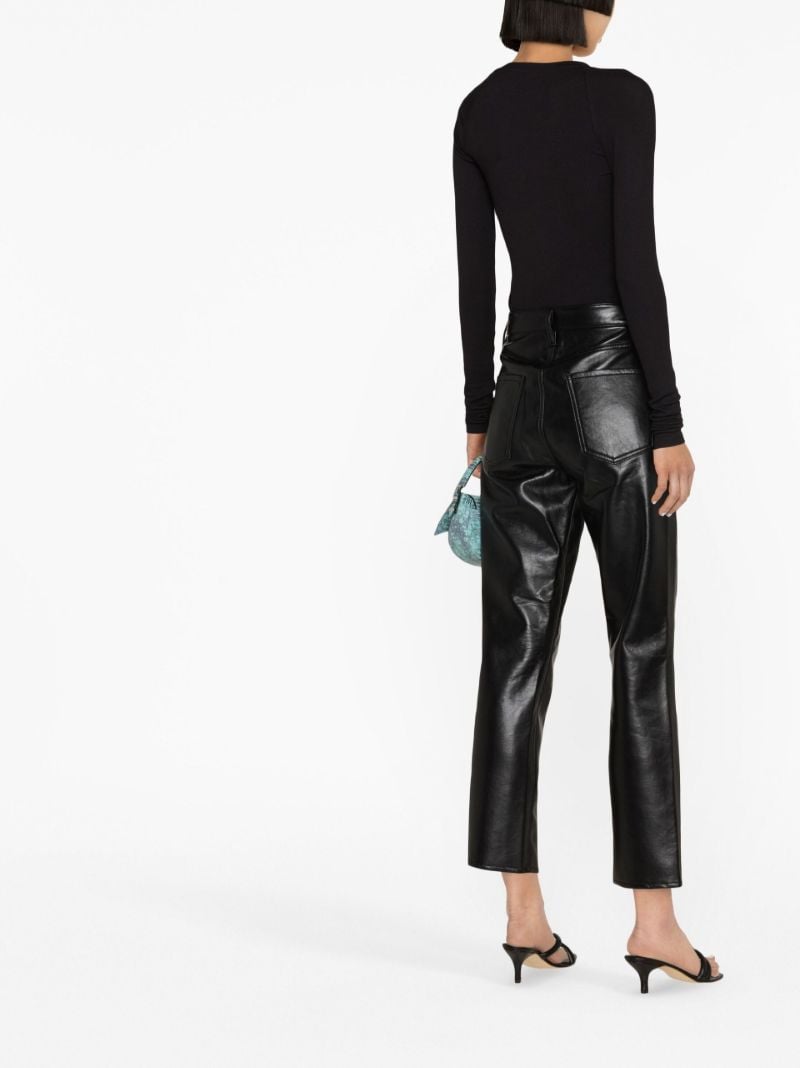 Black Stratton Asymmetric Bodysuit