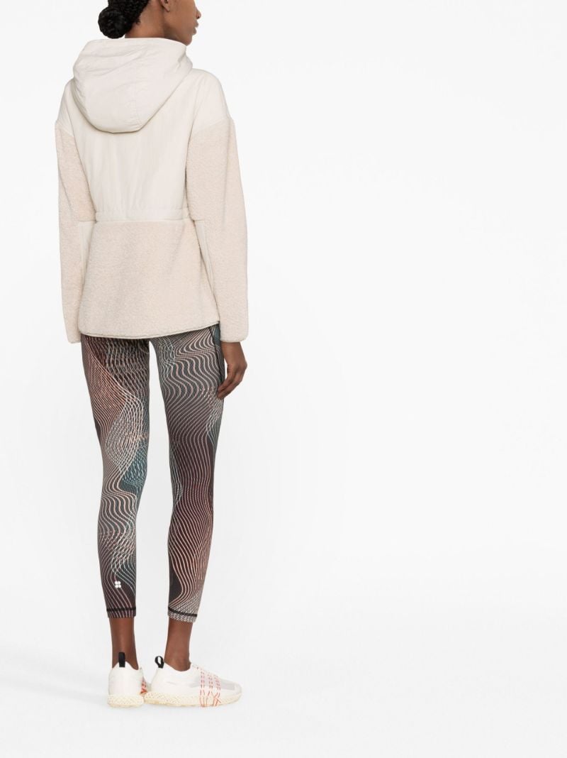 Neutral Urban Sherpa Hooded Jacket