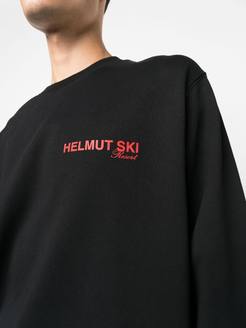 Black Logo-print Sweatshirt