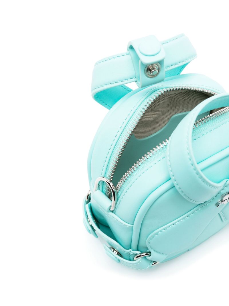 Blue Loop X Leather Mini Bag