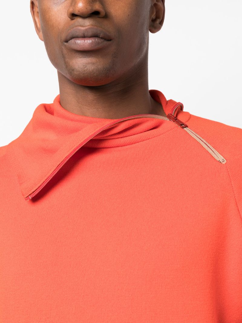 Red Roll Neck Sweater