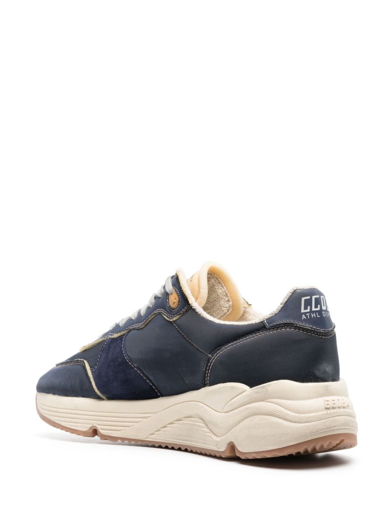 Blue Running Sole Sneakers