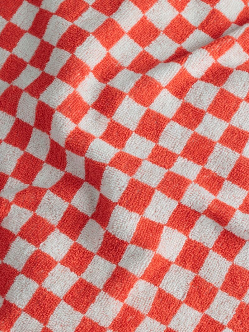 Orange Organic Cotton Towel Set