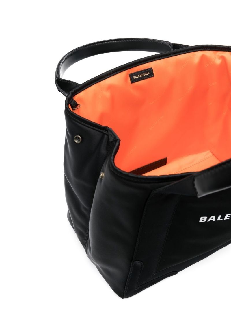 Black Small Cabas Tote Bag