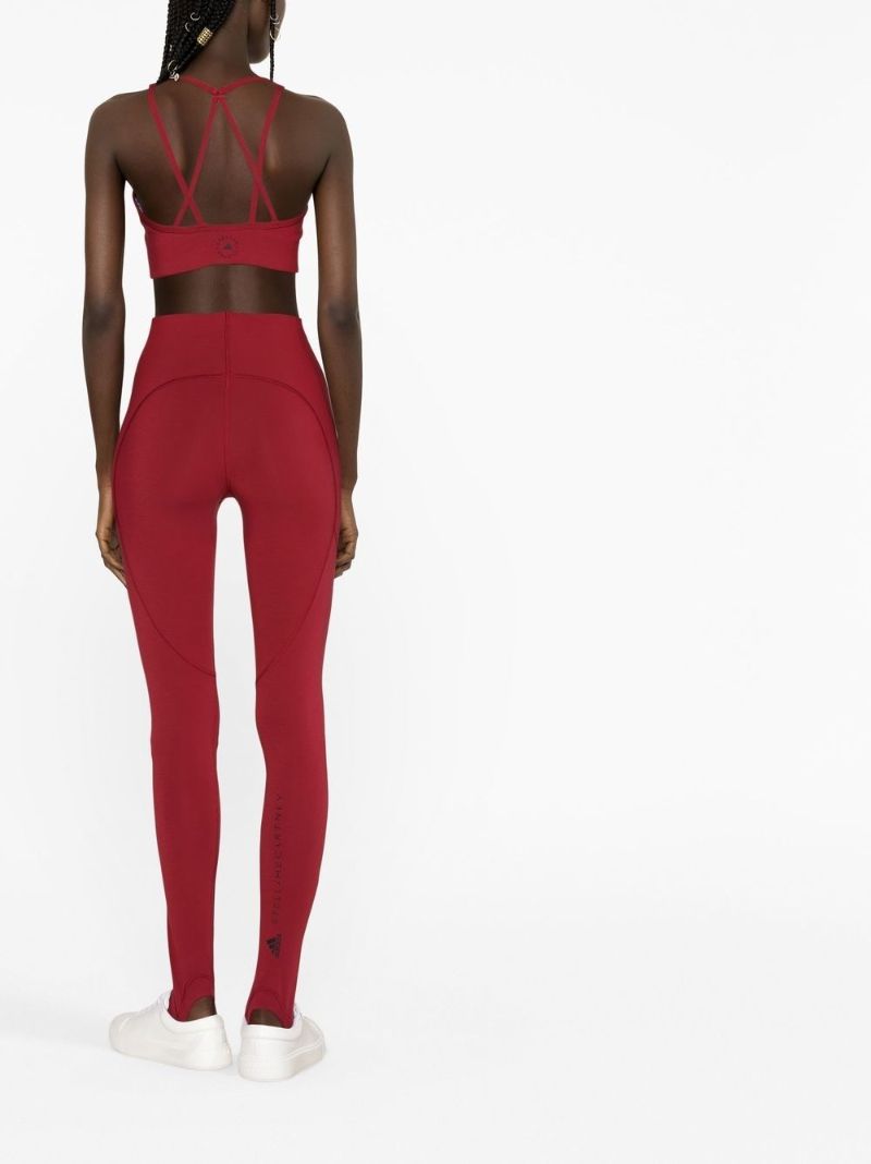 Red Truestrength Yoga Leggings