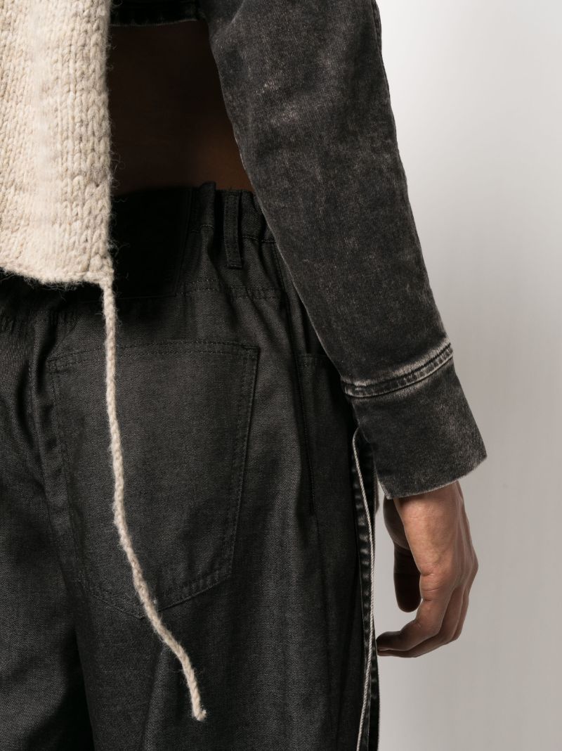 Black Skate Baggy-fit Trousers