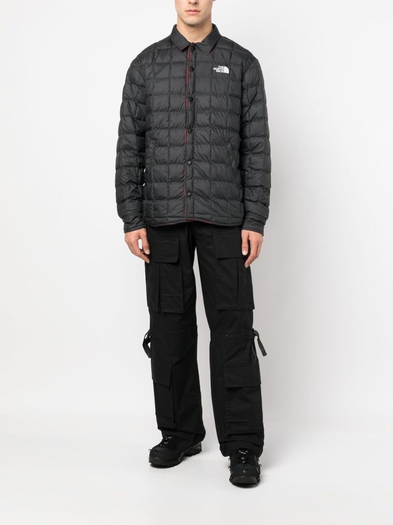 Red Thermoball Reversible Padded Jacket