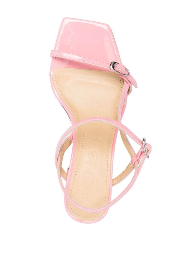 Pink Greta 55 Leather Sandals