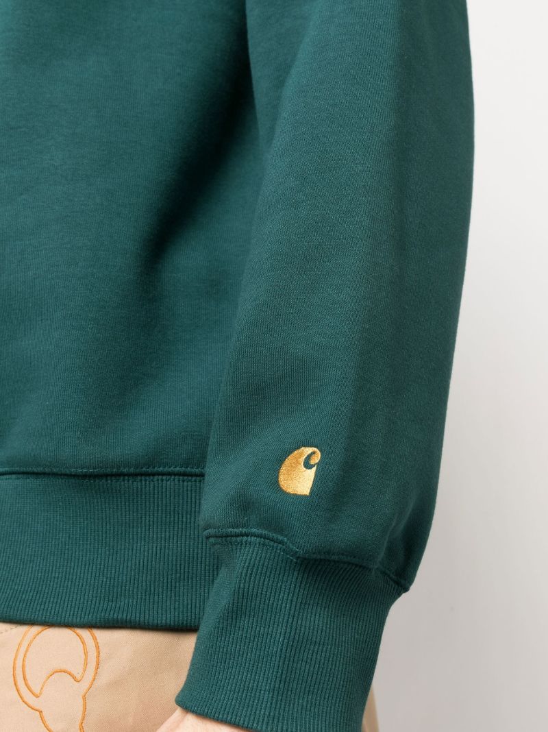 Green Chase Crew Neck Sweatshirt
