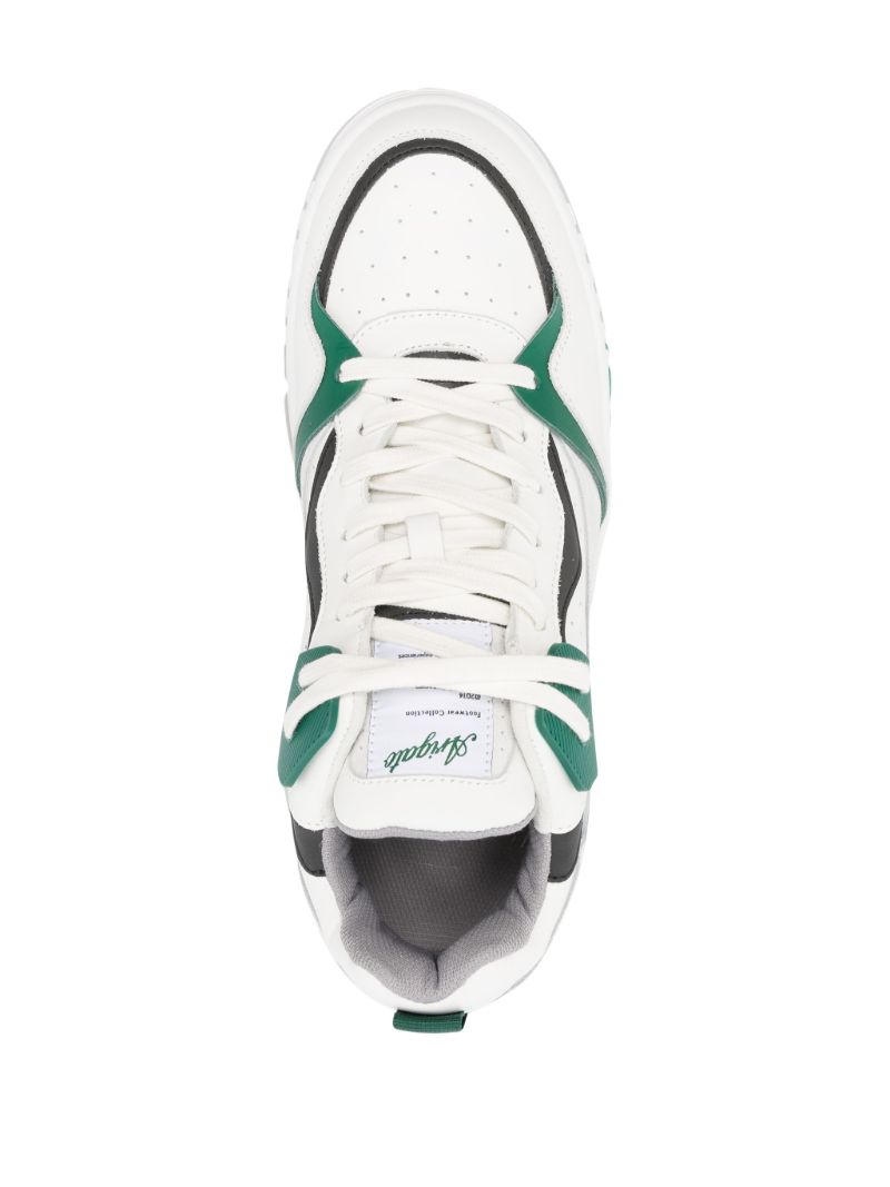 White Astro Leather Sneakers
