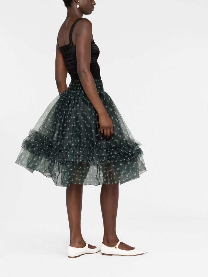 Bonnie Polka Dot Print Tulle Skirt