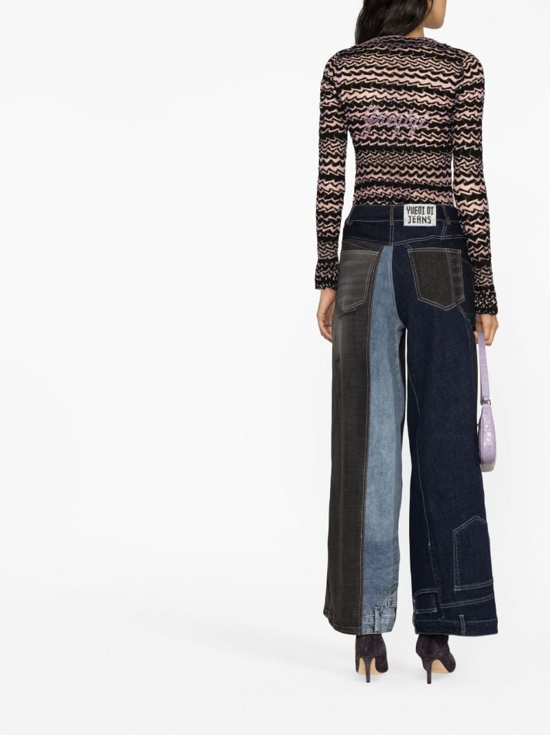 Blue High Waisted Denim Jeans