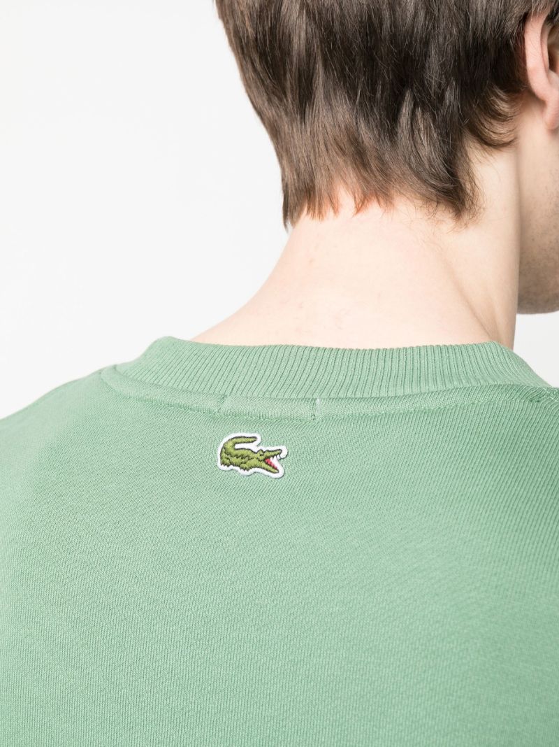 Green Logo Patch Sweatshirt