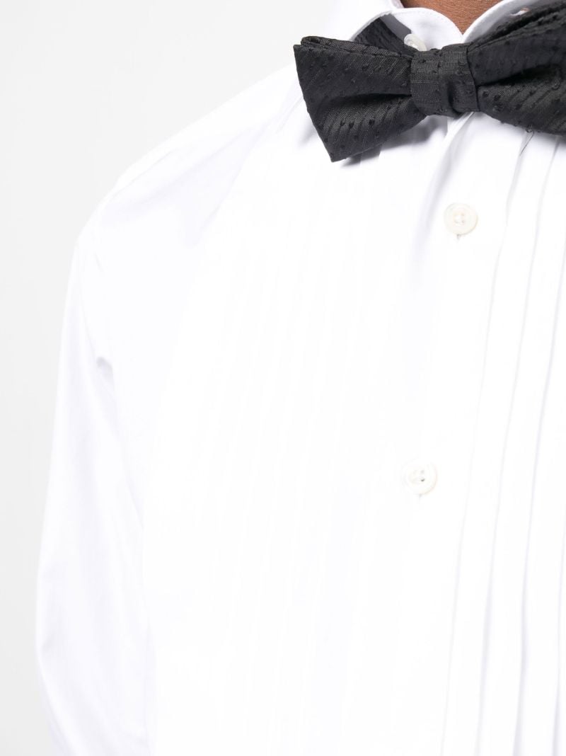 White Poplin Evening Shirt