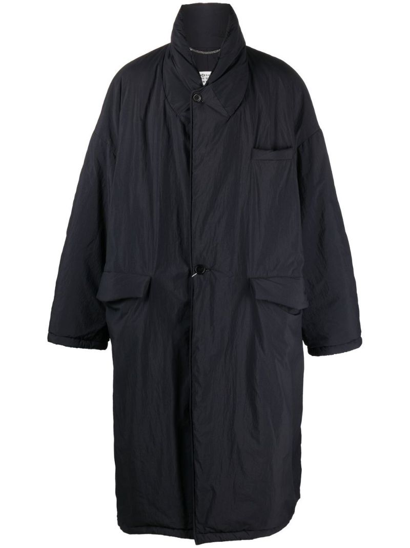 Black Oversized Padded Coat