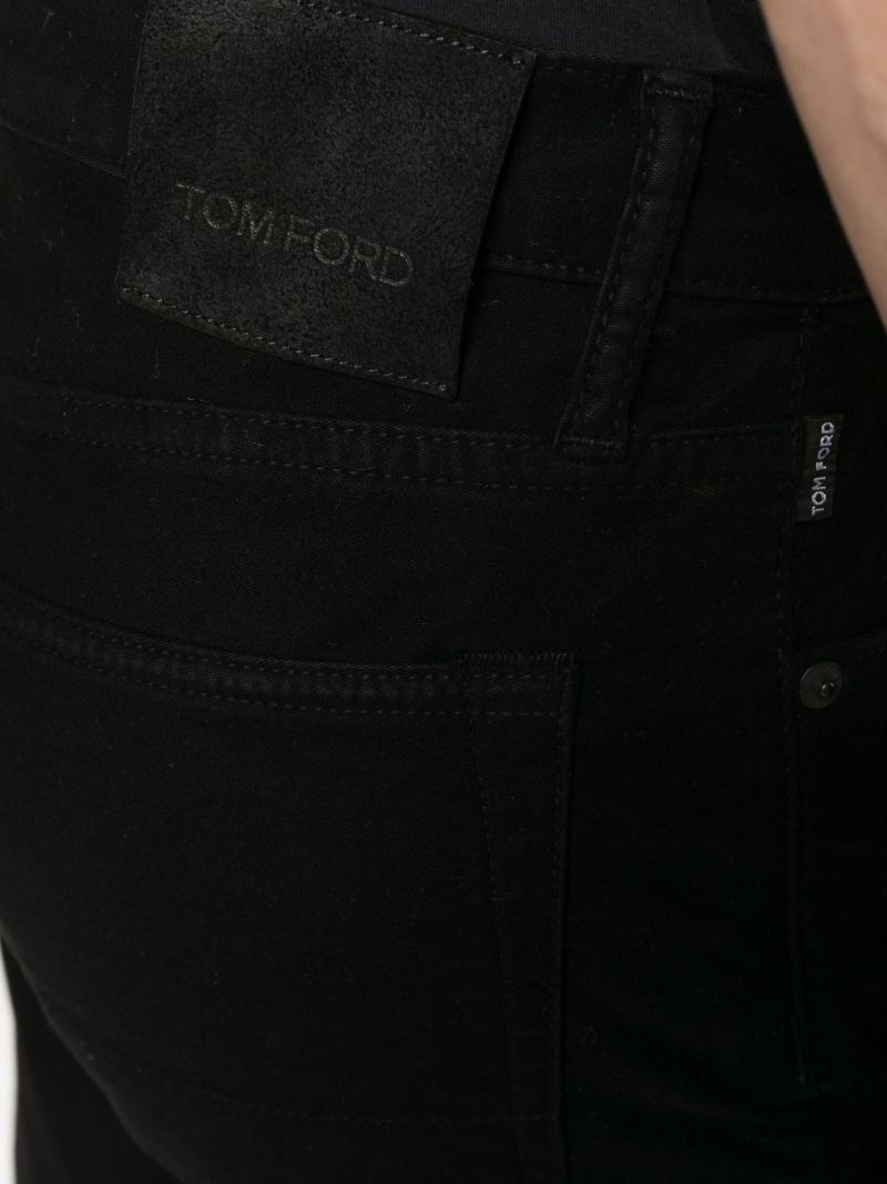 Black Straight Leg Trousers