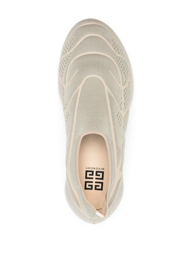 Neutral Tk-360 Low-top Mesh Sneakers