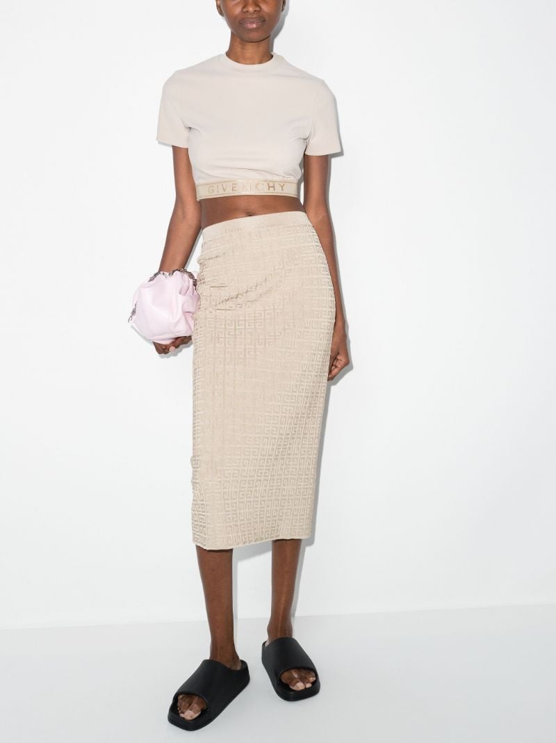 Neutral Logo Cropped T-shirt