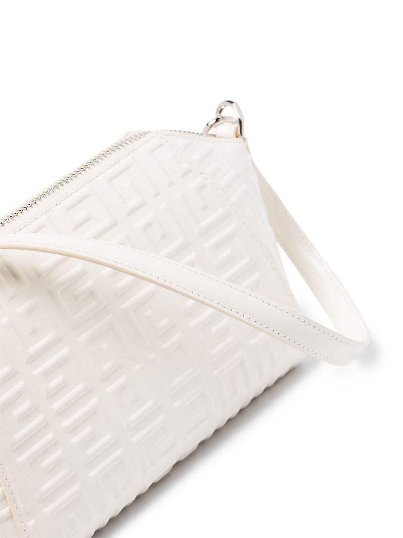 White Antigona 4g Xs Leather Cross Body Bag