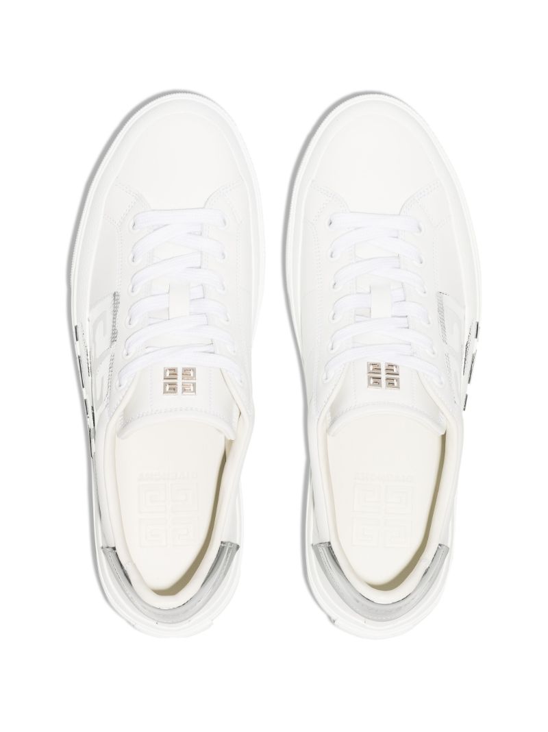 White City Sport 4g Leather Low Top Sneakers