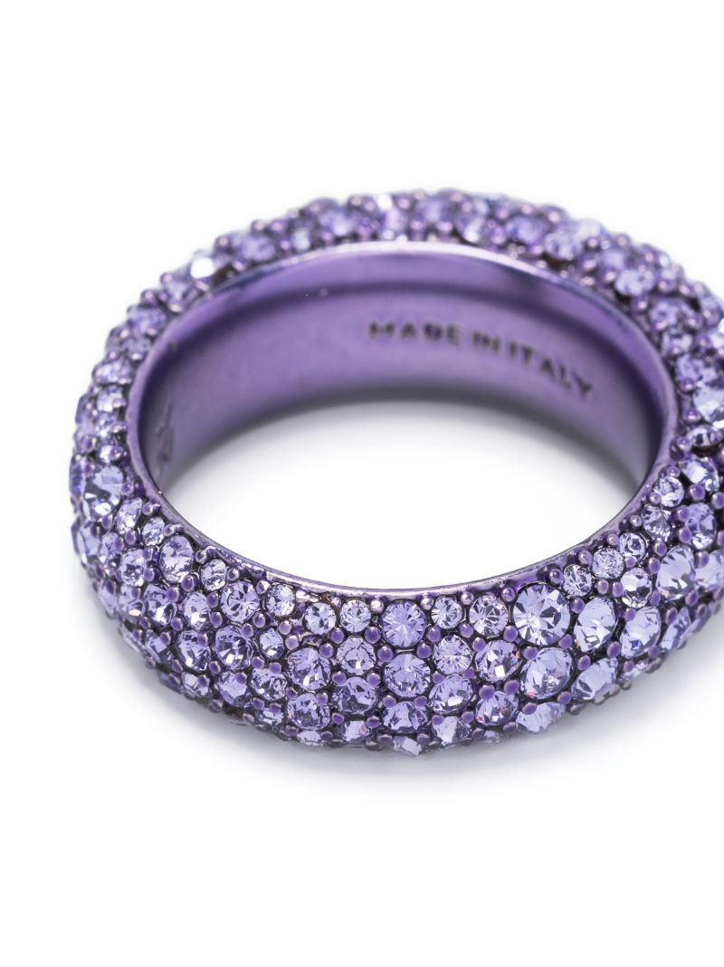Purple Cameron Crystal Ring