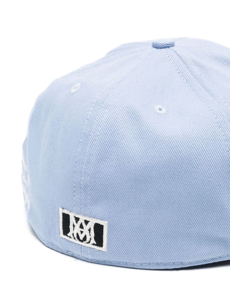Blue Logo Embroidered Baseball Cap